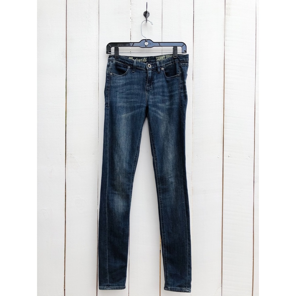 Madewell Skinny Skinny Jeans Blue Denim 25x32 - Picture 2 of 11